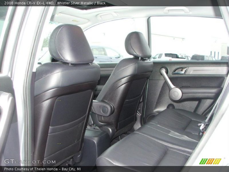 Whistler Silver Metallic / Black 2008 Honda CR-V EX-L 4WD