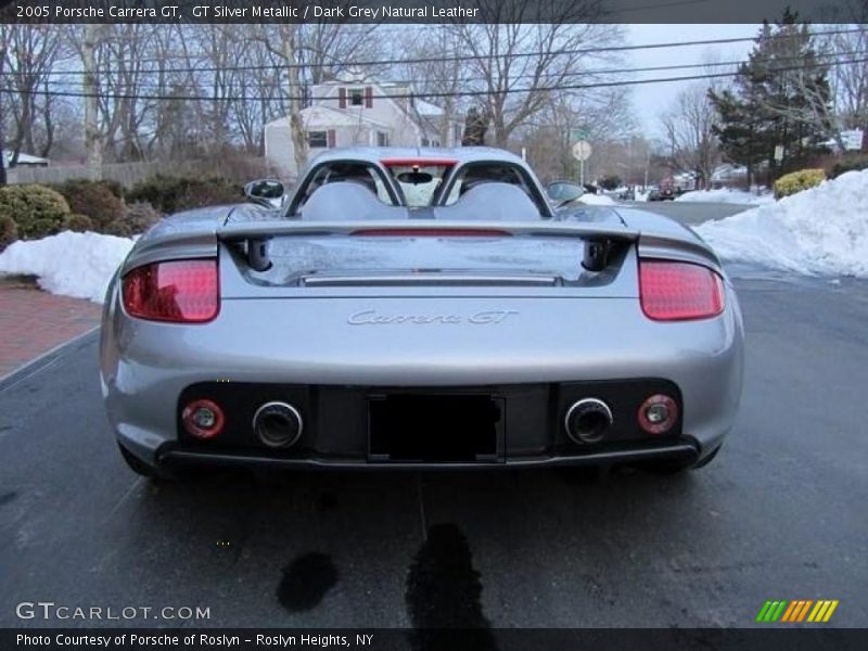 GT Silver Metallic / Dark Grey Natural Leather 2005 Porsche Carrera GT