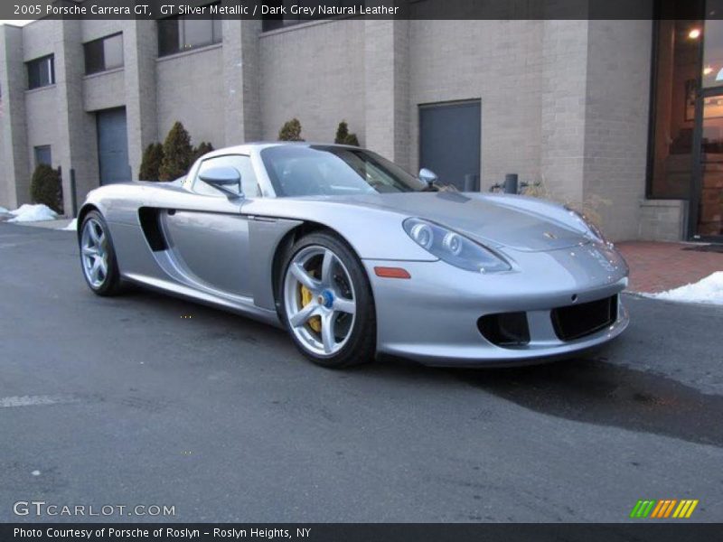 GT Silver Metallic / Dark Grey Natural Leather 2005 Porsche Carrera GT