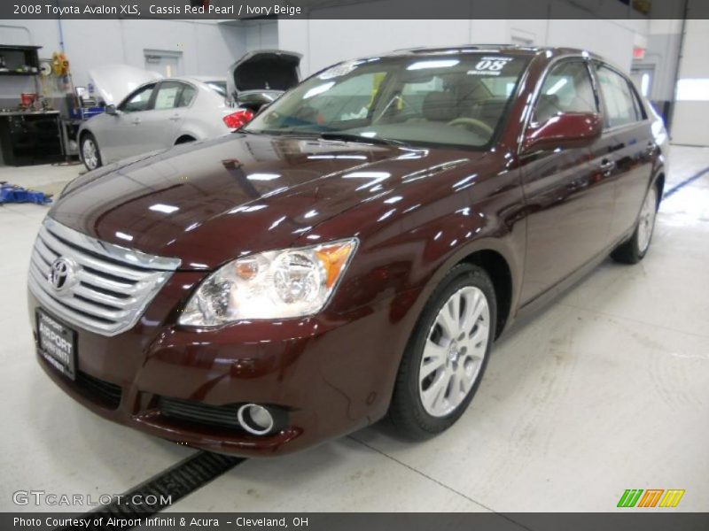 Cassis Red Pearl / Ivory Beige 2008 Toyota Avalon XLS