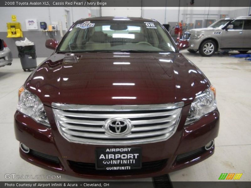 Cassis Red Pearl / Ivory Beige 2008 Toyota Avalon XLS