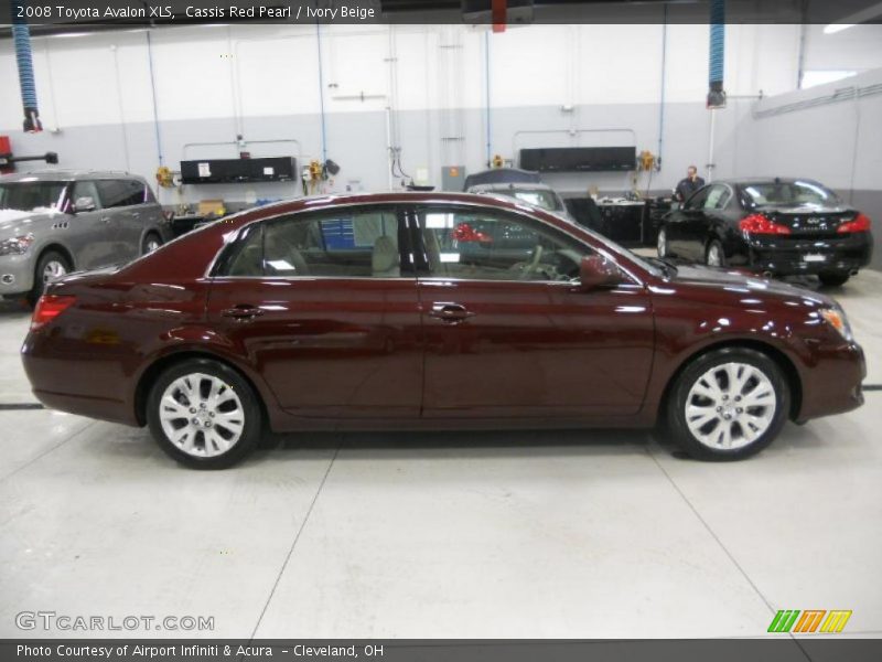 Cassis Red Pearl / Ivory Beige 2008 Toyota Avalon XLS