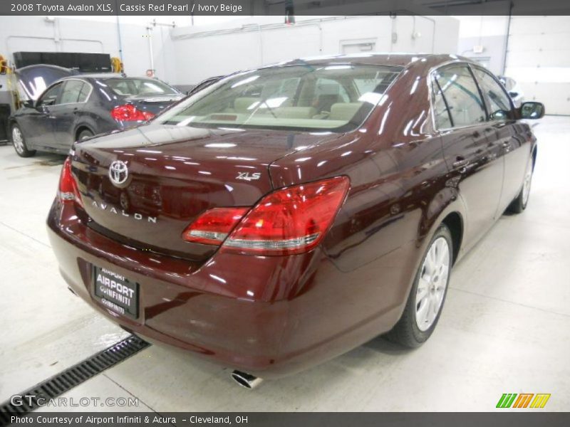 Cassis Red Pearl / Ivory Beige 2008 Toyota Avalon XLS