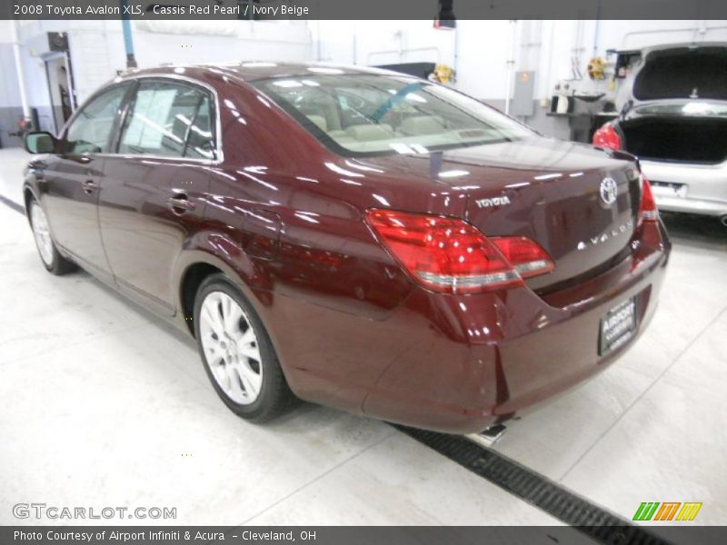 Cassis Red Pearl / Ivory Beige 2008 Toyota Avalon XLS