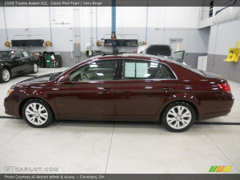 Cassis Red Pearl / Ivory Beige 2008 Toyota Avalon XLS