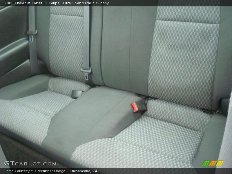 Ultra Silver Metallic / Ebony 2008 Chevrolet Cobalt LT Coupe
