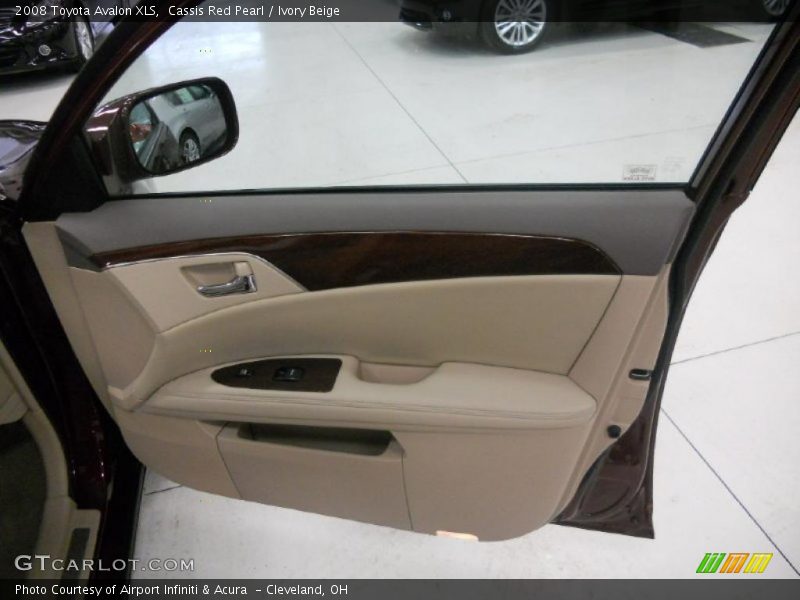 Cassis Red Pearl / Ivory Beige 2008 Toyota Avalon XLS