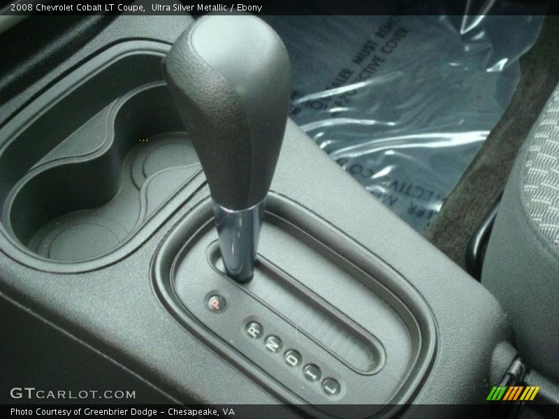 Ultra Silver Metallic / Ebony 2008 Chevrolet Cobalt LT Coupe