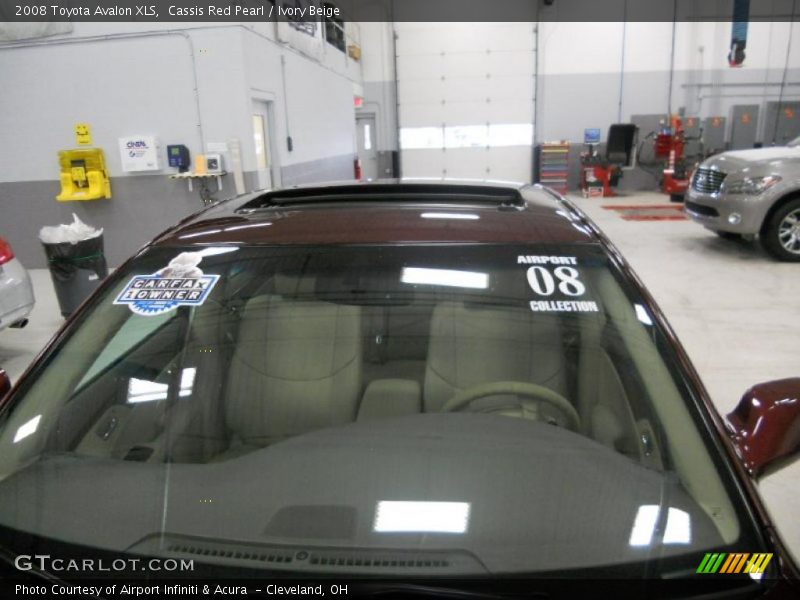 Cassis Red Pearl / Ivory Beige 2008 Toyota Avalon XLS