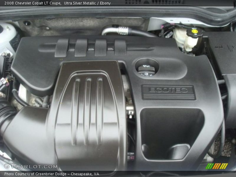 Ultra Silver Metallic / Ebony 2008 Chevrolet Cobalt LT Coupe