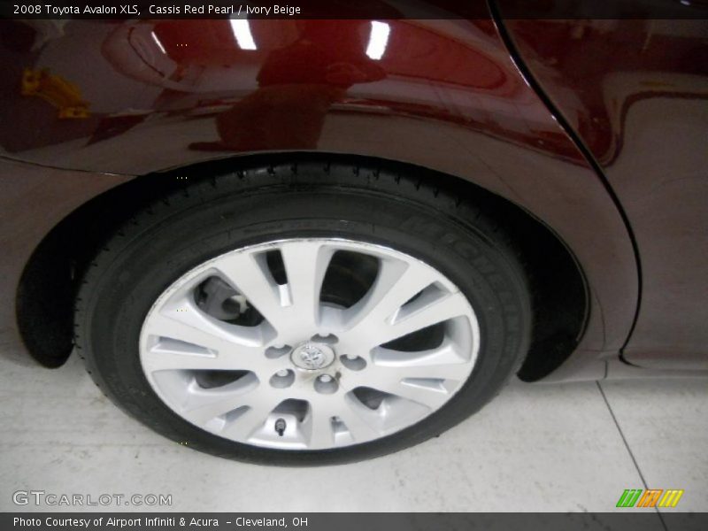 Cassis Red Pearl / Ivory Beige 2008 Toyota Avalon XLS