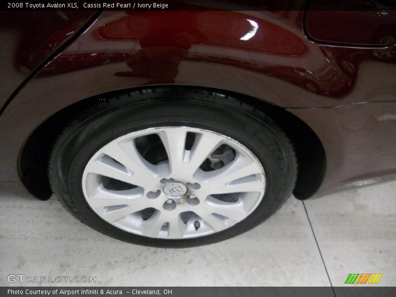 Cassis Red Pearl / Ivory Beige 2008 Toyota Avalon XLS