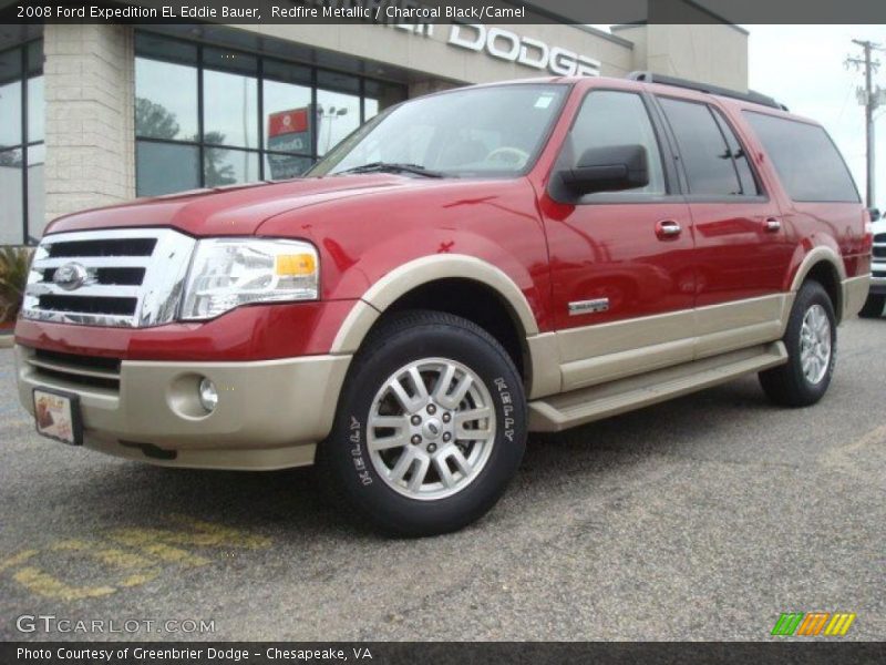 Front 3/4 View of 2008 Expedition EL Eddie Bauer