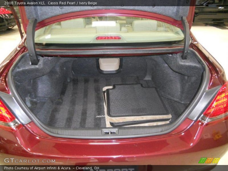Cassis Red Pearl / Ivory Beige 2008 Toyota Avalon XLS