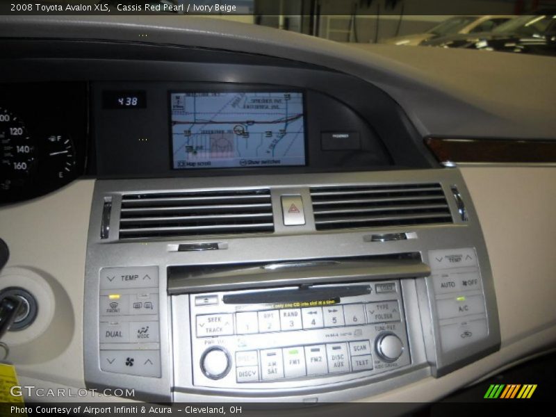 Cassis Red Pearl / Ivory Beige 2008 Toyota Avalon XLS