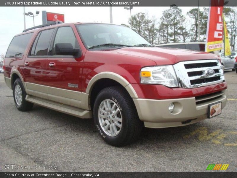  2008 Expedition EL Eddie Bauer Redfire Metallic