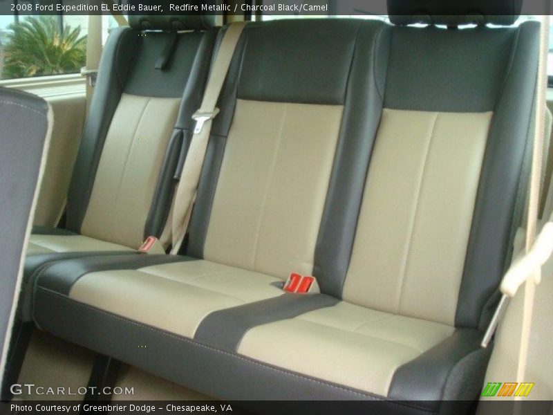 2008 Expedition EL Eddie Bauer Charcoal Black/Camel Interior