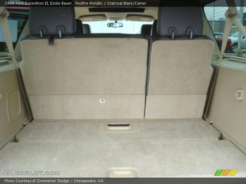 Redfire Metallic / Charcoal Black/Camel 2008 Ford Expedition EL Eddie Bauer