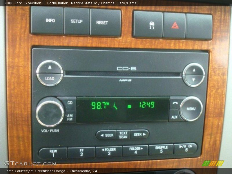 Controls of 2008 Expedition EL Eddie Bauer