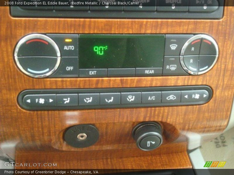 Controls of 2008 Expedition EL Eddie Bauer