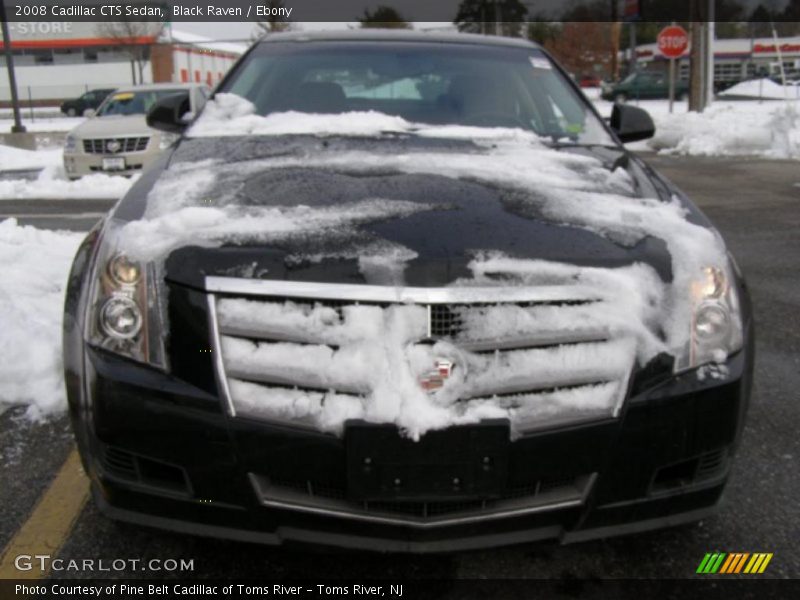 Black Raven / Ebony 2008 Cadillac CTS Sedan