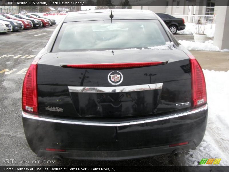 Black Raven / Ebony 2008 Cadillac CTS Sedan