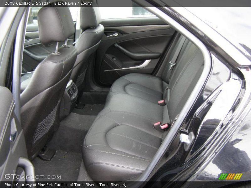 Black Raven / Ebony 2008 Cadillac CTS Sedan