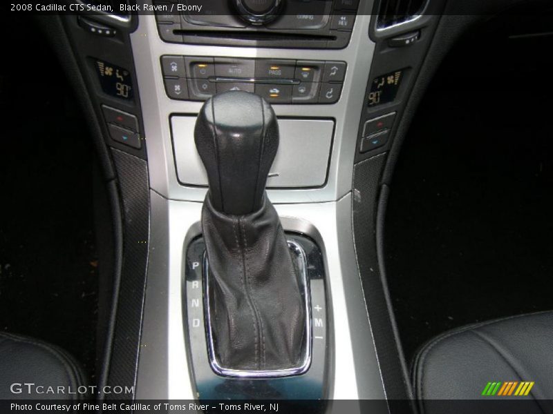 Black Raven / Ebony 2008 Cadillac CTS Sedan