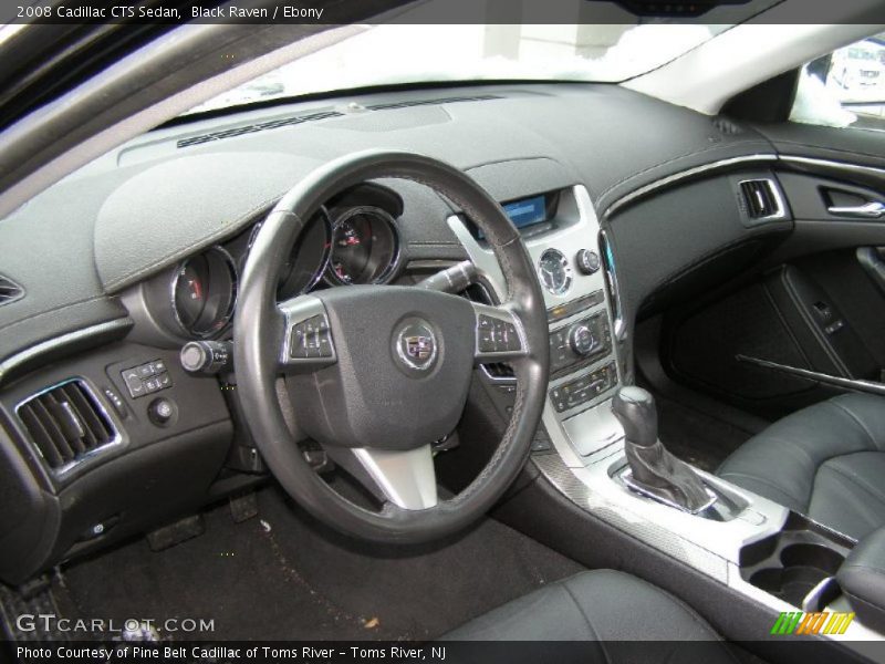 Black Raven / Ebony 2008 Cadillac CTS Sedan