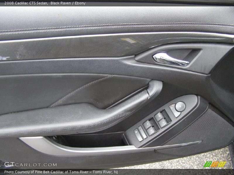 Black Raven / Ebony 2008 Cadillac CTS Sedan