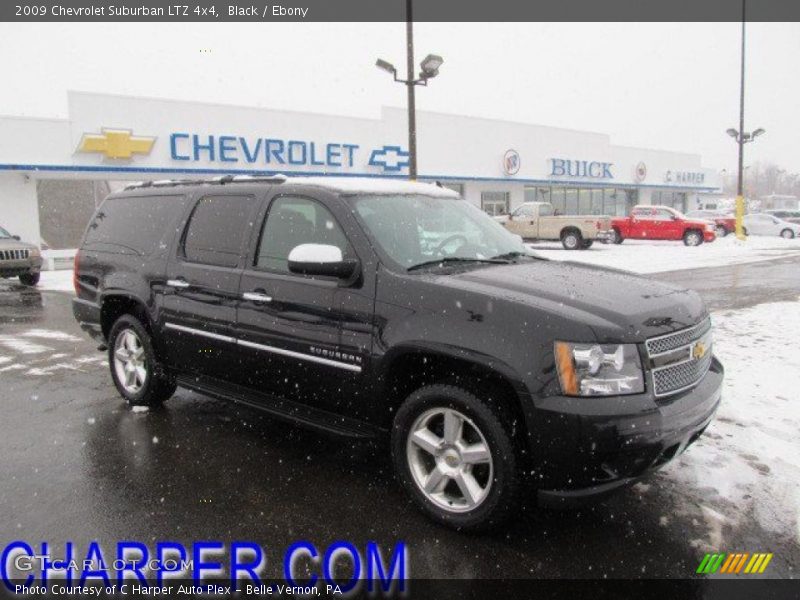 Black / Ebony 2009 Chevrolet Suburban LTZ 4x4