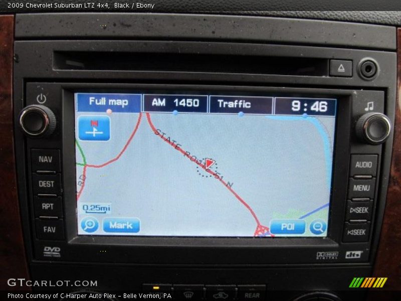Navigation of 2009 Suburban LTZ 4x4