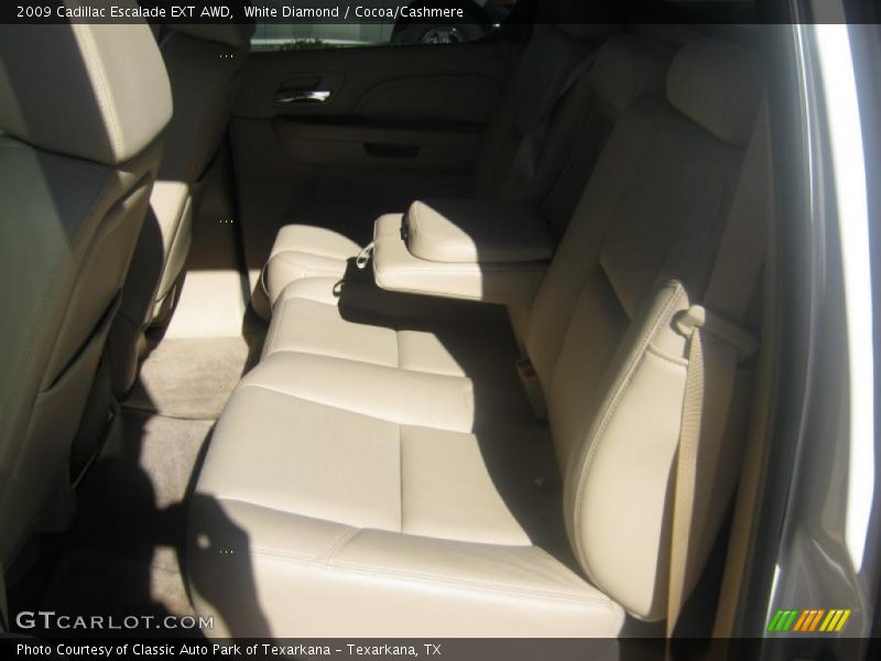 White Diamond / Cocoa/Cashmere 2009 Cadillac Escalade EXT AWD