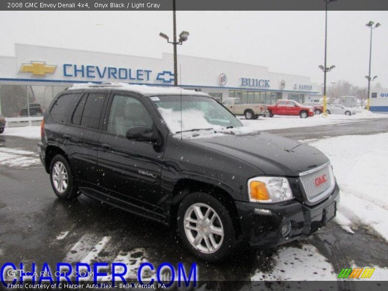 Onyx Black / Light Gray 2008 GMC Envoy Denali 4x4