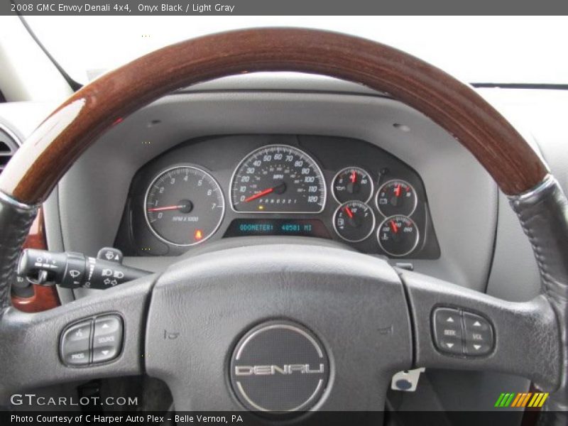 Onyx Black / Light Gray 2008 GMC Envoy Denali 4x4