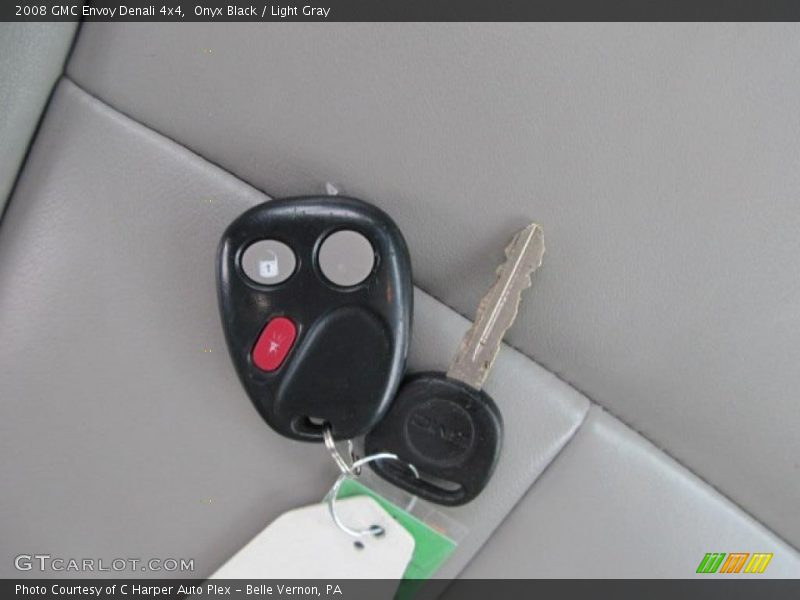 Onyx Black / Light Gray 2008 GMC Envoy Denali 4x4