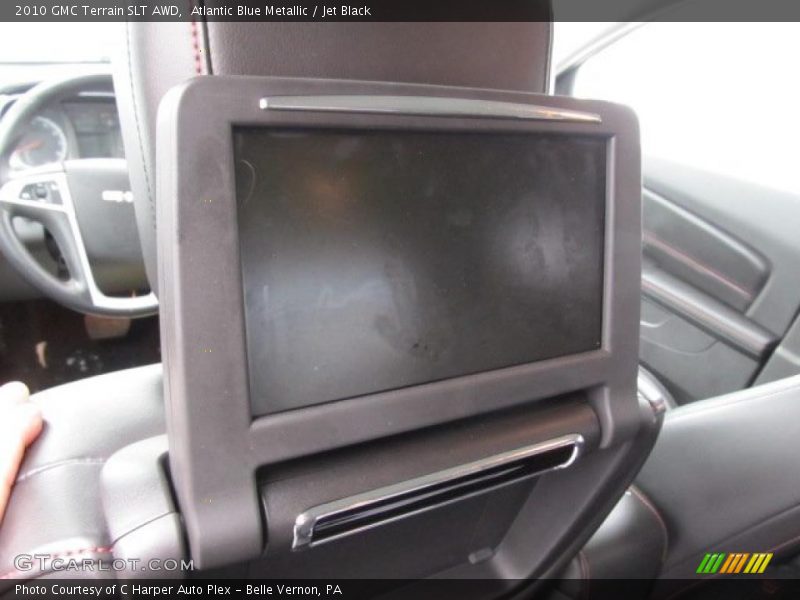 Atlantic Blue Metallic / Jet Black 2010 GMC Terrain SLT AWD