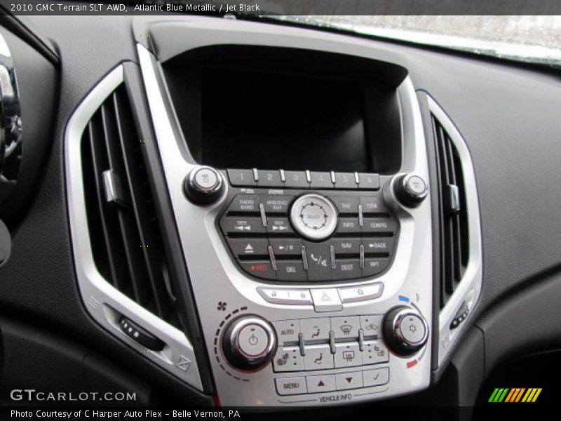 Controls of 2010 Terrain SLT AWD