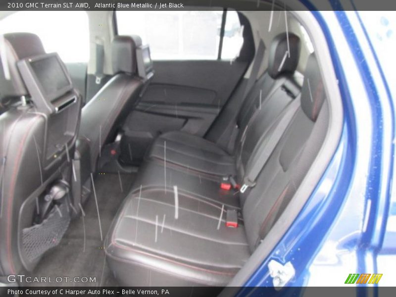 Atlantic Blue Metallic / Jet Black 2010 GMC Terrain SLT AWD