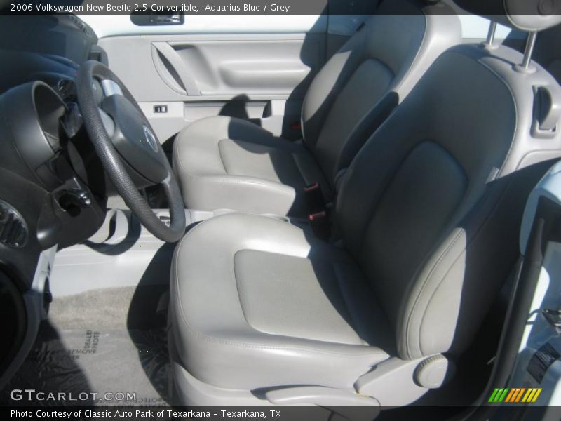 Aquarius Blue / Grey 2006 Volkswagen New Beetle 2.5 Convertible