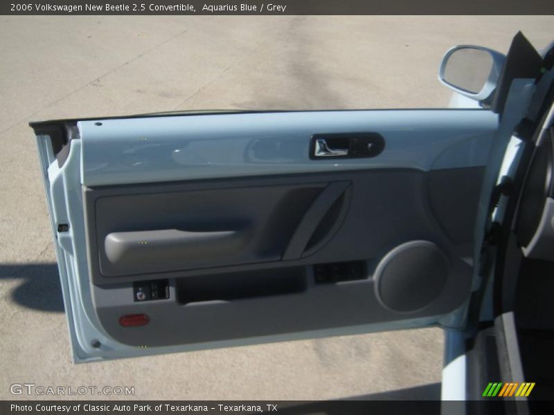 Aquarius Blue / Grey 2006 Volkswagen New Beetle 2.5 Convertible