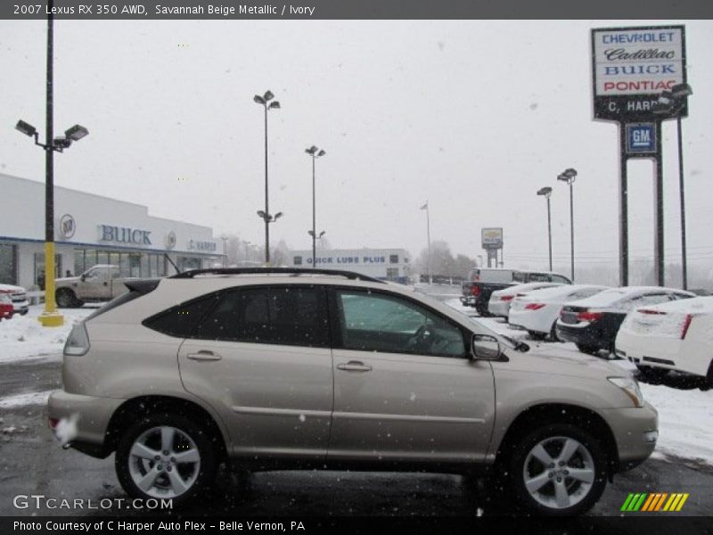 Savannah Beige Metallic / Ivory 2007 Lexus RX 350 AWD