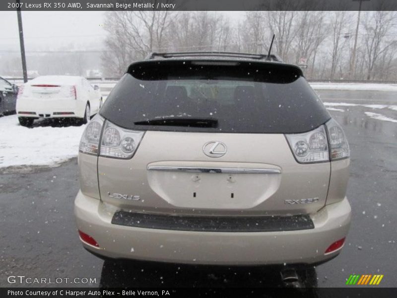 Savannah Beige Metallic / Ivory 2007 Lexus RX 350 AWD