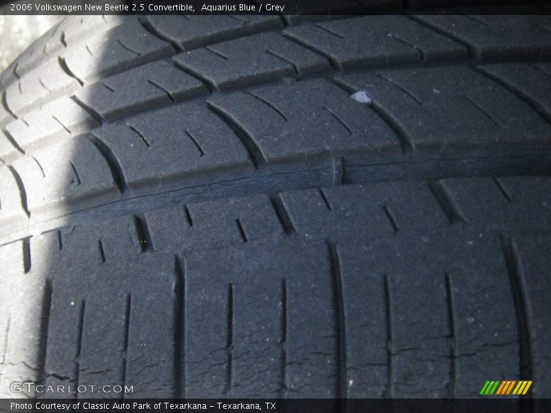 Aquarius Blue / Grey 2006 Volkswagen New Beetle 2.5 Convertible