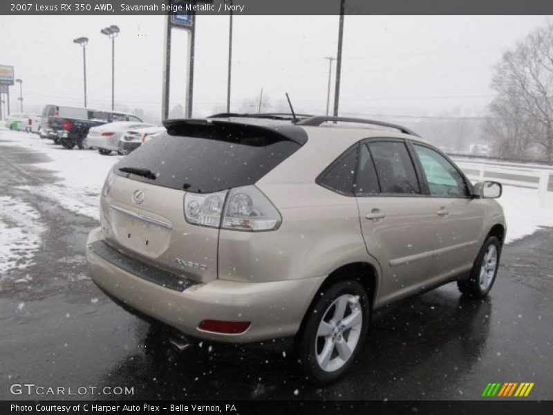 Savannah Beige Metallic / Ivory 2007 Lexus RX 350 AWD