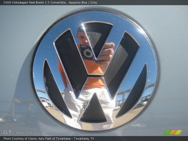 Aquarius Blue / Grey 2006 Volkswagen New Beetle 2.5 Convertible