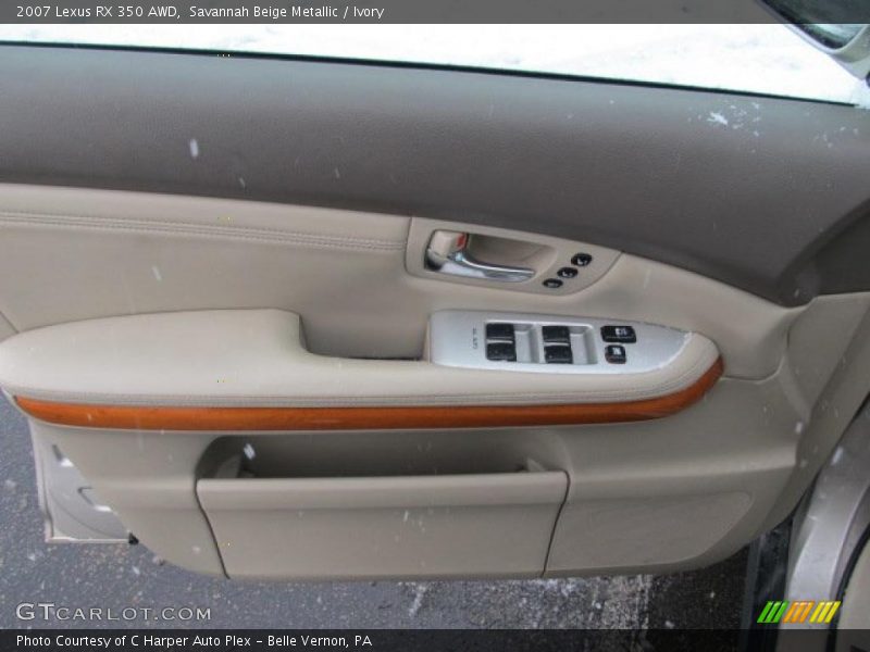Savannah Beige Metallic / Ivory 2007 Lexus RX 350 AWD