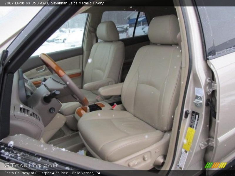 Savannah Beige Metallic / Ivory 2007 Lexus RX 350 AWD