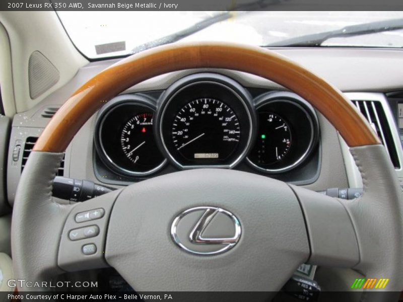 Savannah Beige Metallic / Ivory 2007 Lexus RX 350 AWD