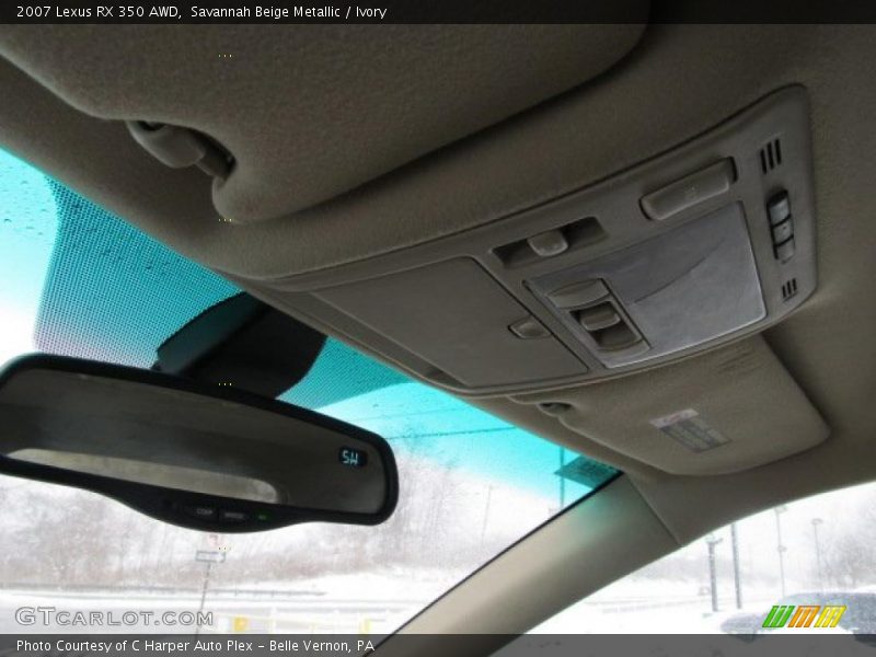 Savannah Beige Metallic / Ivory 2007 Lexus RX 350 AWD